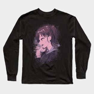 Anime Girl Long Sleeve T-Shirt